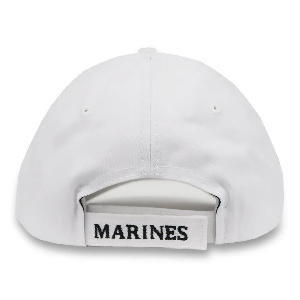 USMC Eagle Globe And Anchor Hat (White)