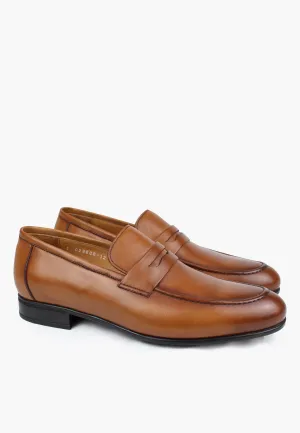 Vegas Penny Loafer Cognac From SEPOL Shoes