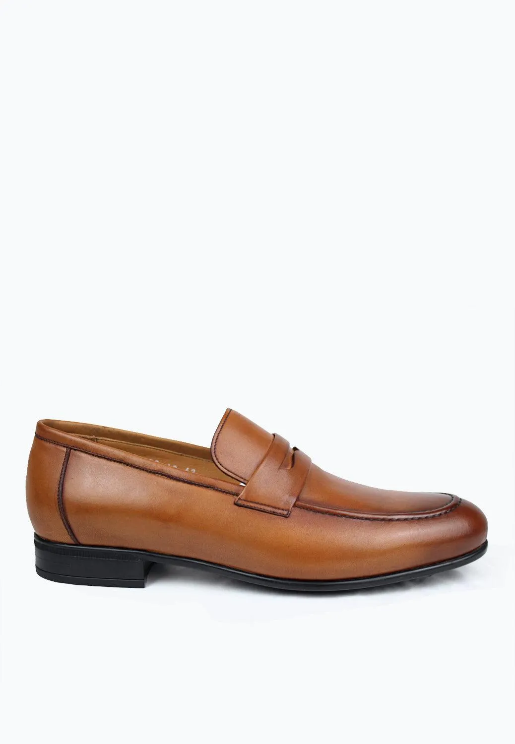 Vegas Penny Loafer Cognac From SEPOL Shoes