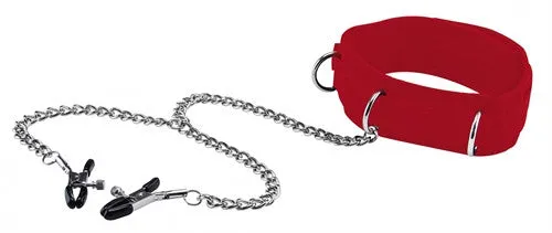 Velcro Collar - Red