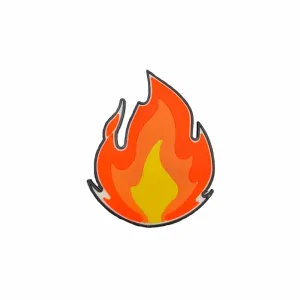 Velcro Patch "Fire"