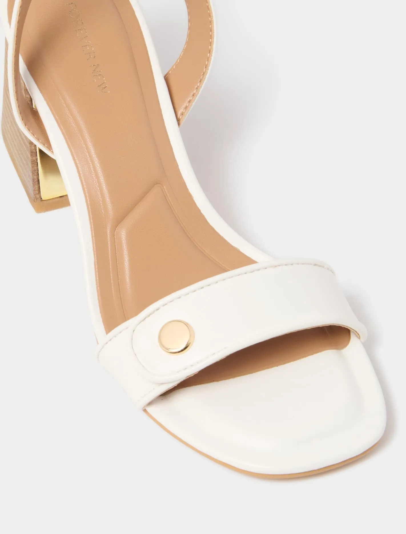 Victoria Block Heel Sandal