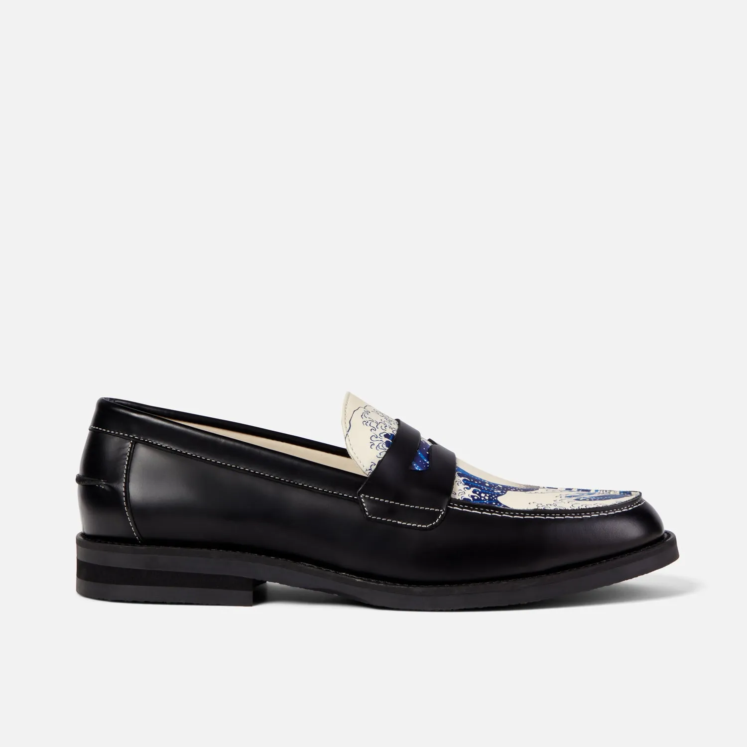 Wilde The Great Wave Penny Loafer - Men's