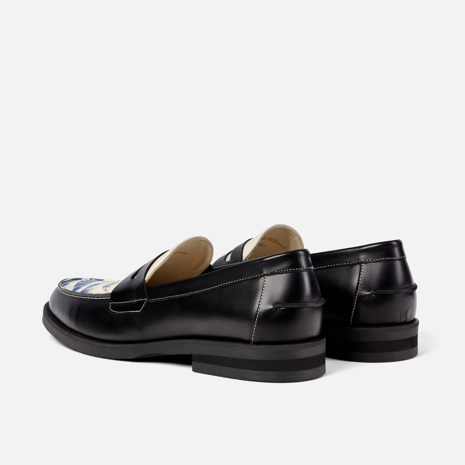 Wilde The Great Wave Penny Loafer - Men's
