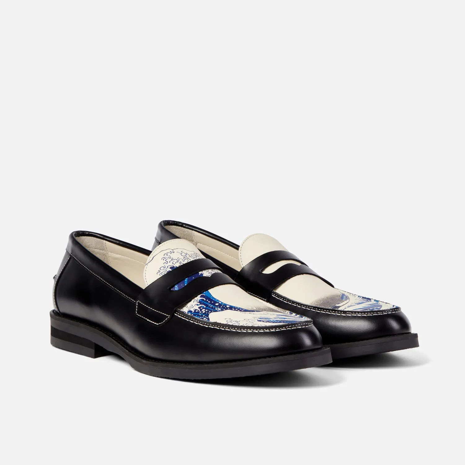 Wilde The Great Wave Penny Loafer - Men's