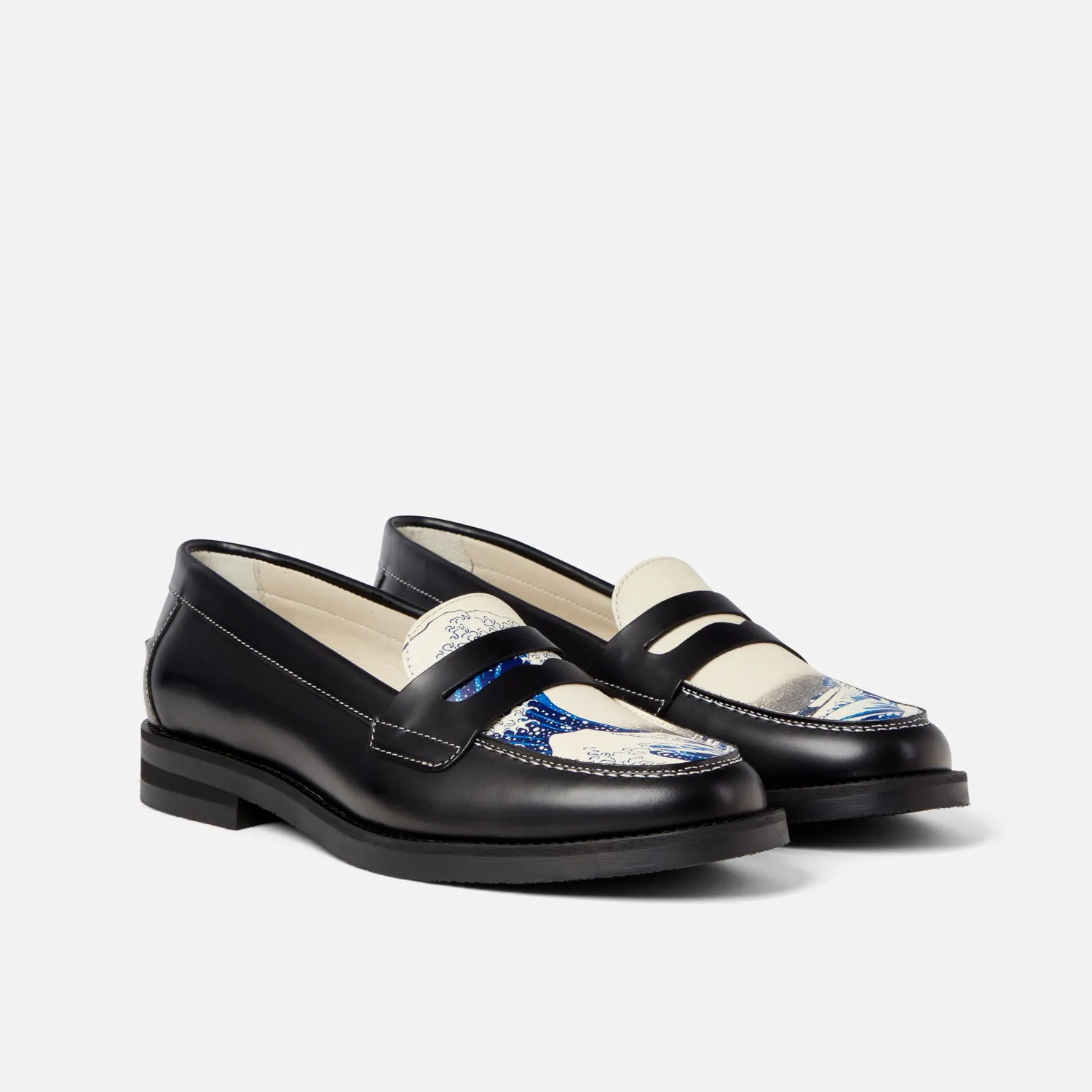 Wilde The Great Wave Penny Loafer - Women's
