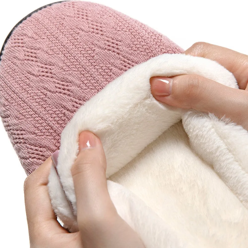 Women's Casual Slip On Plush Lined Slippers