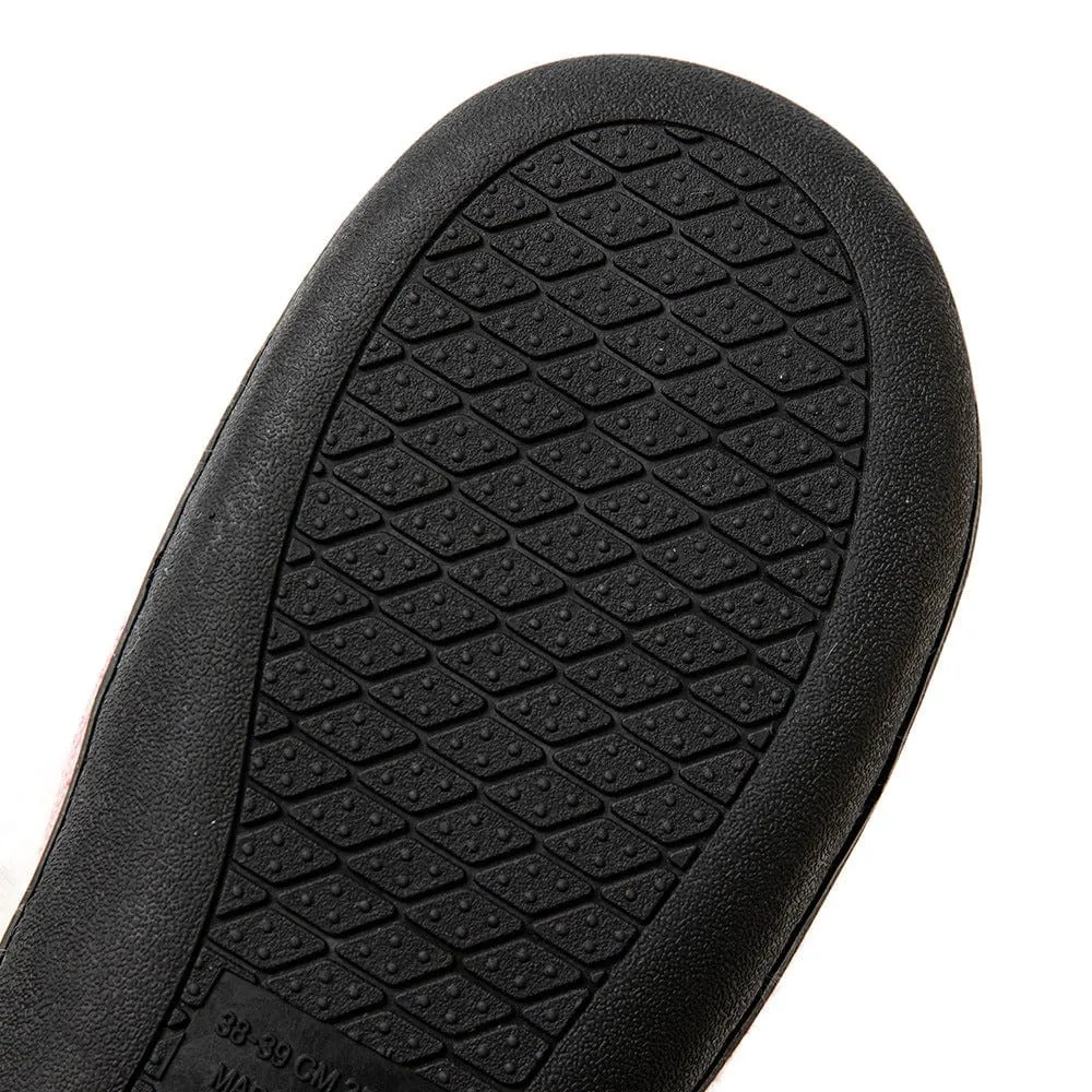 Women's Casual Slip On Plush Lined Slippers