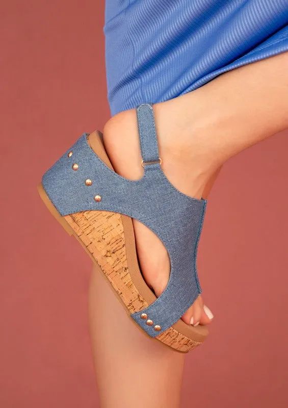 Women's Hannah Cork Platform Sandals
