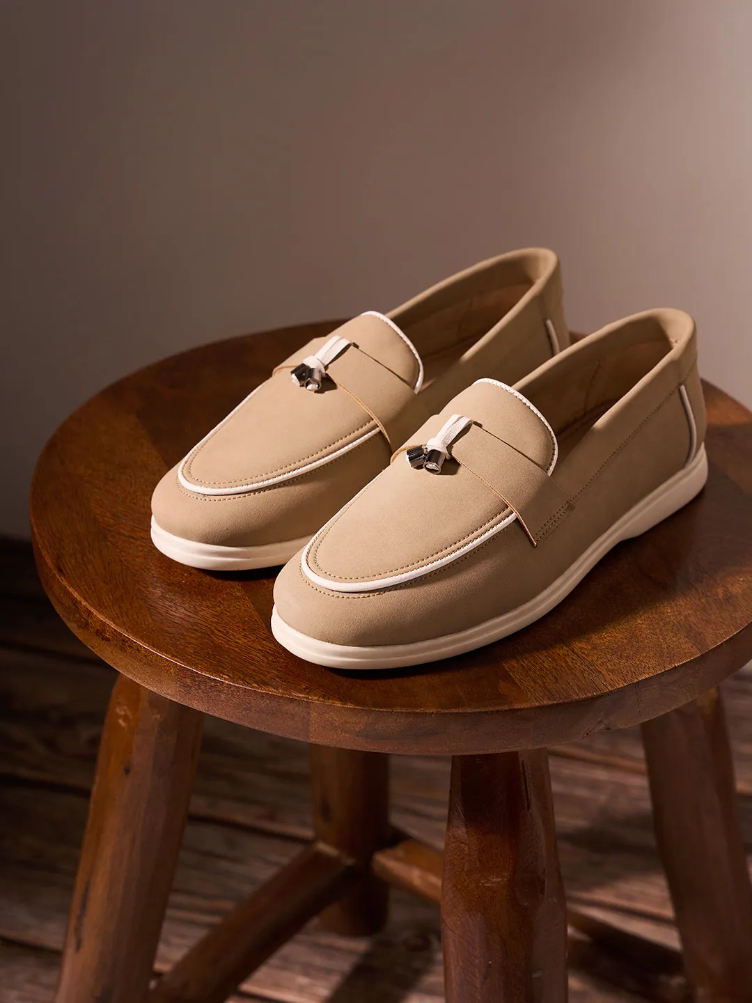 Women's Khaki Trendy Slip On (IU2005)