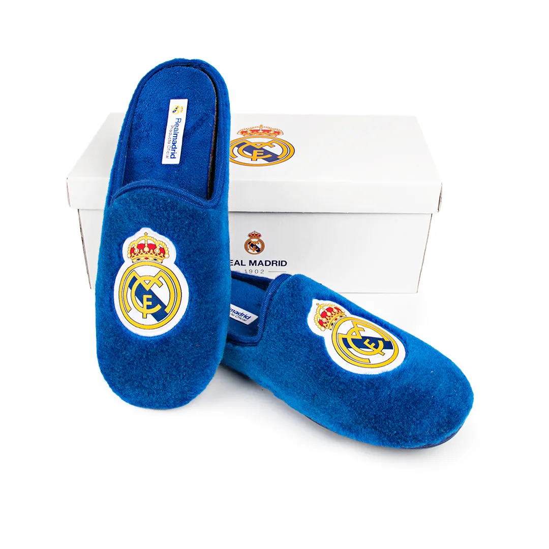 Zapatillas de casa Real Madrid Oficiales Temporada 2024-2025 en Suatex Azules