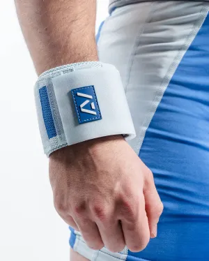 Zebra Wrist Wraps - Cyanite