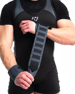 Zebra Wrist Wraps - Shadow Stone